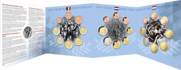 Coffret Bu Euro Benelux Ans De La Paix Et De Libert Au Benelux