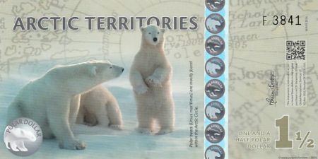 1.5 Dollars - Artic territories - 2014