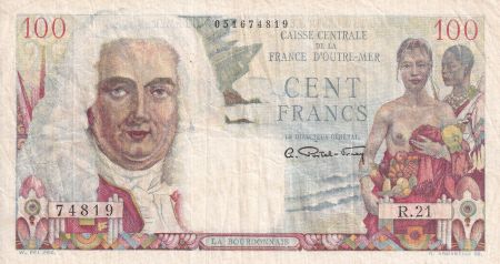 AEF 100 Francs - La Bourdonnais - 1947 - Série R.21 - TTB - P.24