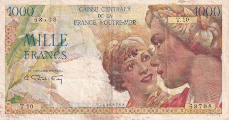 AEF 1000 Francs - Union française  - 1946 - Série T.10 - P.26