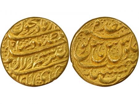 Afghanistan Ahmad Shah Durrani - 1 Mohur Or - An 6 Machhad