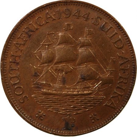 Afrique du Sud AFRIQUE DU SUD  GEORGES VI - PENNY 1944