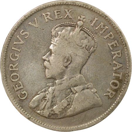 Afrique du Sud George V - 2 1/2 Shillings Argent, Type 1 - 1925 Pretoria