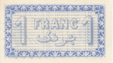 Algérie 1 Franc - Chambre de commerce d\'Alger - 25-06-1919 - Série P.237