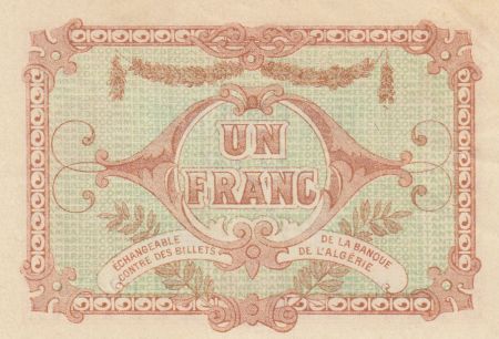 Algérie 1 Franc - Chambre de commerce de Constantine - 28-06-1919 - Série B.36