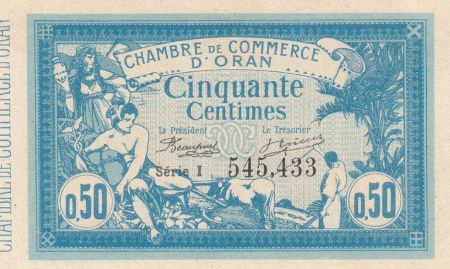 Algérie 2 Francs - Chambre de commerce d\'Oran - 10-11-1915 - Série I