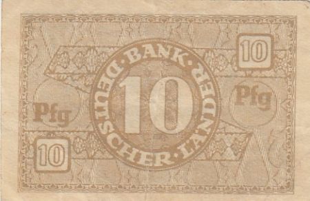 Allemagne 10 Pfennig - Bank Deutscher Lander - 1948