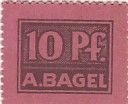 Allemagne 10 Pfenning - A. Bagel Dusseldorf