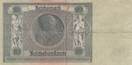 Allemagne 10 Reichsmark - Albrecht D. Thaer - Série B - 1929 - P.180a