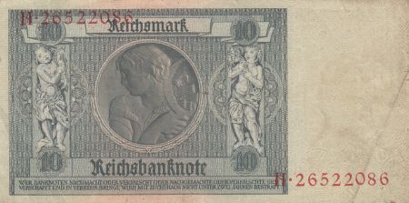 Allemagne 10 Reichsmark - Albrecht D. Thaer - Série H - 1929 - P.180a