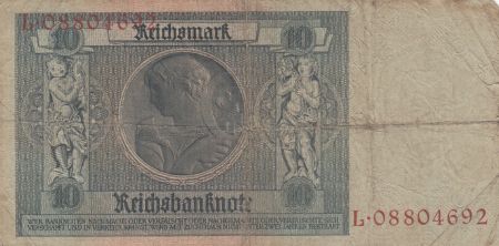 Allemagne 10 Reichsmark - Albrecht D. Thaer - Série L - 1929 - P.180a