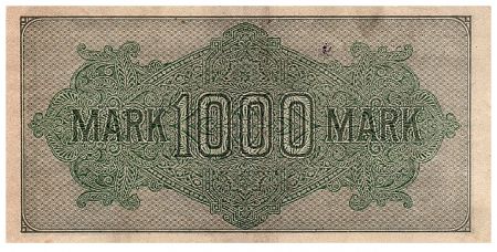 Allemagne 1000 Mark Vert, lilas - 1922 - série Ca*-WD