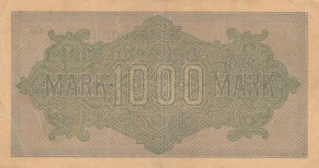 Allemagne 1000 Mark Vert, lilas - 1922 - série L*-OE