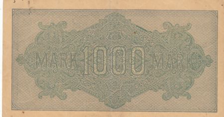 Allemagne 1000 Mark Vert, lilas - 1922 - série Va-BB