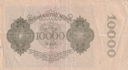 Allemagne 10000 mark - Portrait par Albrecht Dürer - Reichsbanknote - Série m - 1922