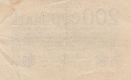 Allemagne 200 000 Mark - Reichbanknote - 1923 - P.100