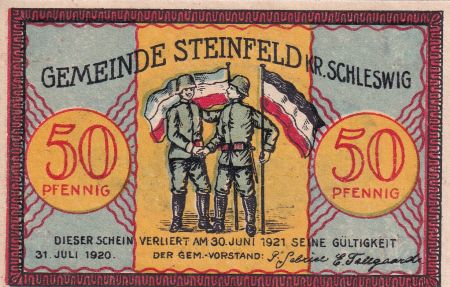 Allemagne 50 Pfennig - Steinfeld - Notgeld - 1921