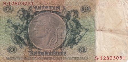 Allemagne 50 Reichsmark - David Hansemann - 1933 - Série S