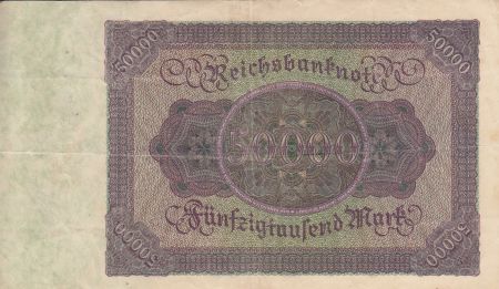 Allemagne 50000 Mark Bourgmaistre Brauweiler - 1922 Série C.04