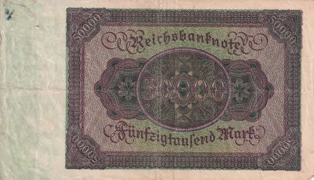 Allemagne 50000 Mark Bourgmaistre Brauweiler - 1922 Série C.14