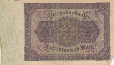 Allemagne 50000 Mark Bourgmaistre Brauweiler - 1922 Série D.11