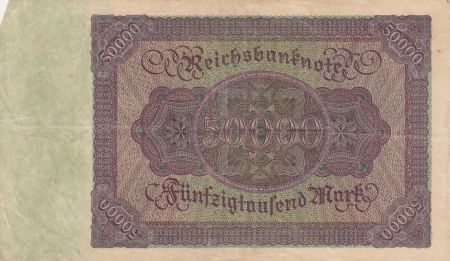 Allemagne 50000 Mark Bourgmaistre Brauweiler - 1922 Série E.12