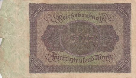 Allemagne 50000 Mark Bourgmaistre Brauweiler - 1922 Série E.14