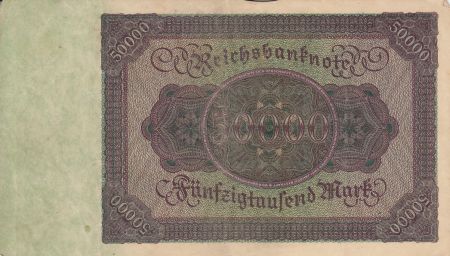 Allemagne 50000 Mark Bourgmaistre Brauweiler - 1922 Série F.13