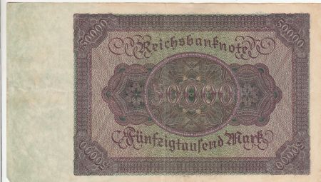 Allemagne 50000 Mark Bourgmaistre Brauweiler - 1922 Série F.14