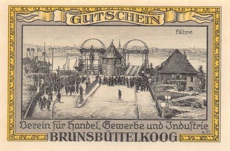 Allemagne ALLEMAGNE  BRÜNSBUTTEL - 50 PFENNIG 1922