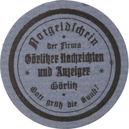 Allemagne ALLEMAGNE  GÖRLITZ - 3 PFENNIG 1920