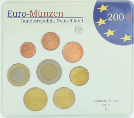 Allemagne Coffret BU Euro 2004 (atelier A)