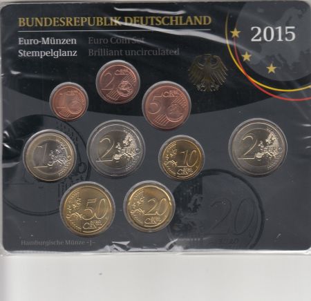 Allemagne Série Euros  2015 - atelier indifférent