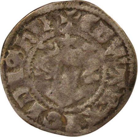 Angleterre Edouard I - Penny Argent, Classe 10cf2 - 1306 / 1307 Canterbury