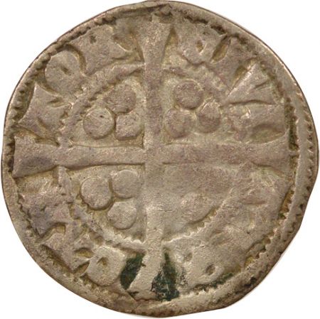 Angleterre Edouard I - Penny Argent, Classe 10cf2 - 1306 / 1307 Canterbury