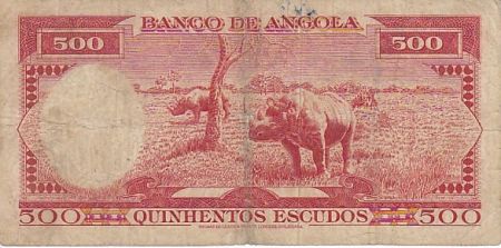 Angola 500 Escudos A. Tomas, port de Luanda