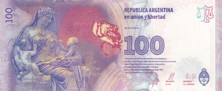 Argentine 100 Pesos Eva Peron (Evita) - Série CA