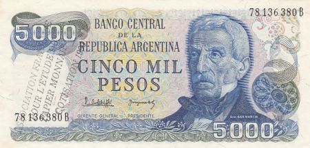 Argentine 5000 pesos - Association française pour l\'étude du papier monnaie - 1999