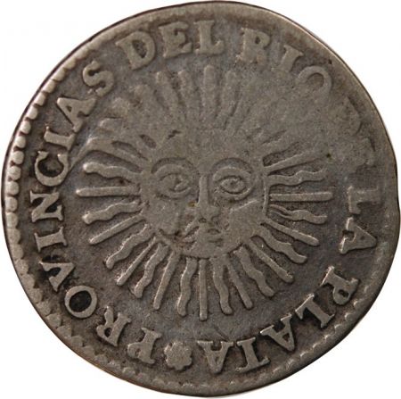 Argentine ARGENTINE  RIO DE LA PLATA - 2 SOLES ARGENT 1826