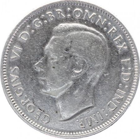 Australie 1 Florin George VI - Argent - 1943