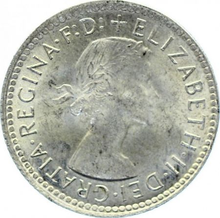 Australie 6 Pence Elizabeth II - 1962