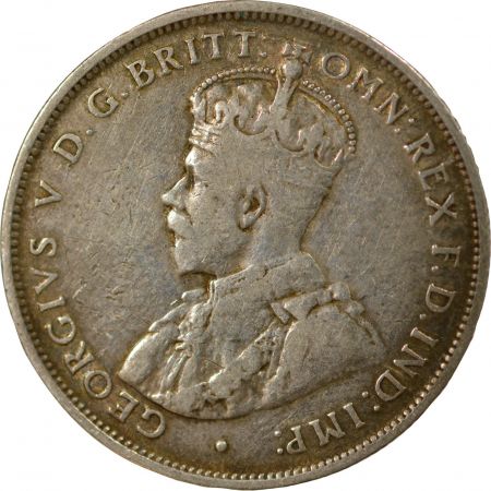 Australie AUSTRALIE, GEORGE V - FLORIN ARGENT 1912 LONDRES