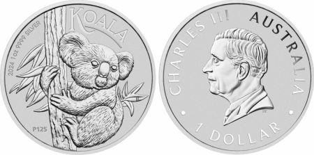 Australie Australie 1 Dollar Elisabeth II - Koala 1 Oz 2024