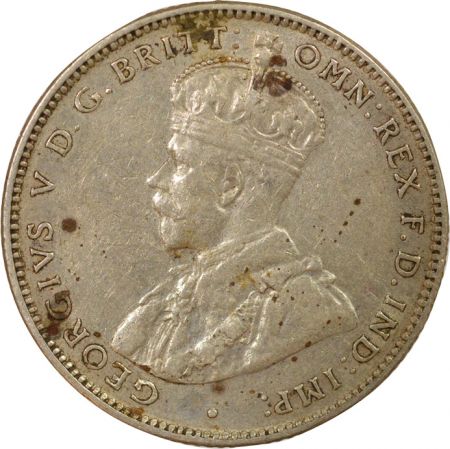 Australie George V - 1 Shilling Argent - 1936 Londres