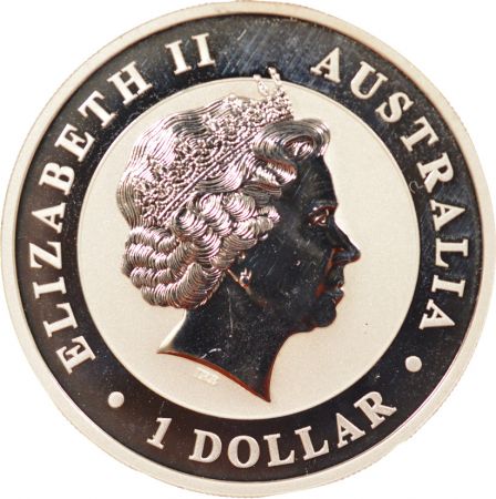 Australie Once Argent, Dollar, Kookaburra - 2013 P Perth