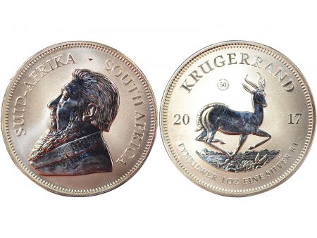 Australie Once Argent, Krugerrand, 50e Anniversaire - 2017 Centurion