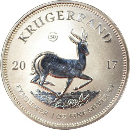 Australie Once Argent, Krugerrand, 50e Anniversaire - 2017 Centurion