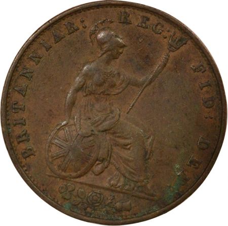 Australie Victoria - Penny, Portrait Jeune - 1853 Londres