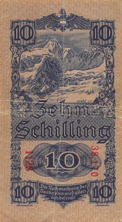 Autriche AUTRICHE - 10 SCHILLING 1945