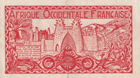 B A O 0.50 Franc - Rouge - ND (1944) - P.33